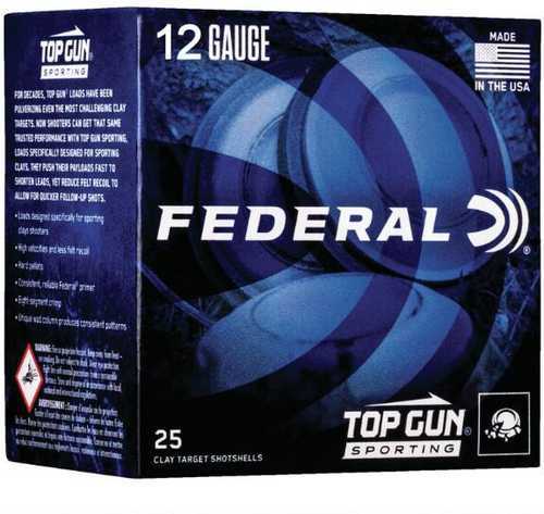 12 Gauge 25 Rounds Ammunition Federal Cartridge 2 3/4" 1 oz Lead #8